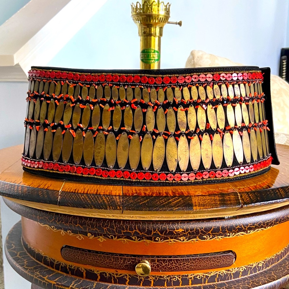 1970’s Oscar De La Renta Beautiful Wide Belt…